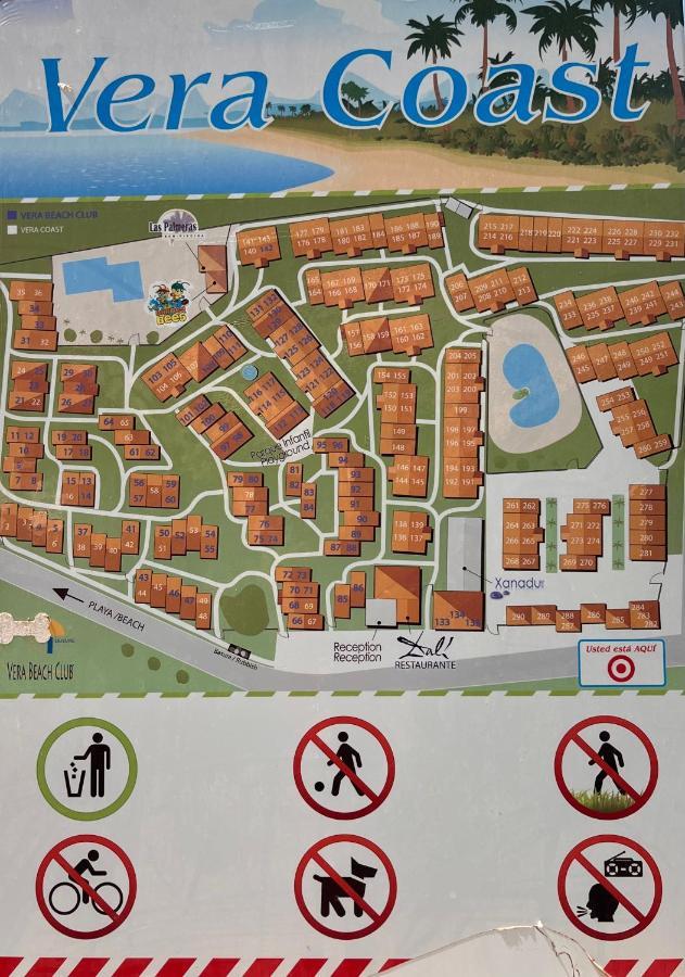 Playas de Vera Apartamento Oasis מראה חיצוני תמונה